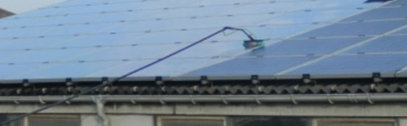 Reinigen zonnepanelen door Halmans Schoon